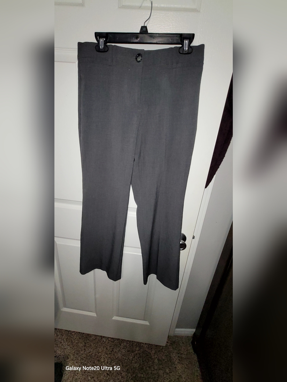 Counterparts Charcoal Gray Boot-Cut Dress Pants